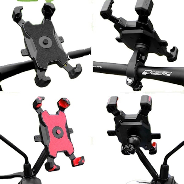 Säkert cykeltelefonfäste för styre