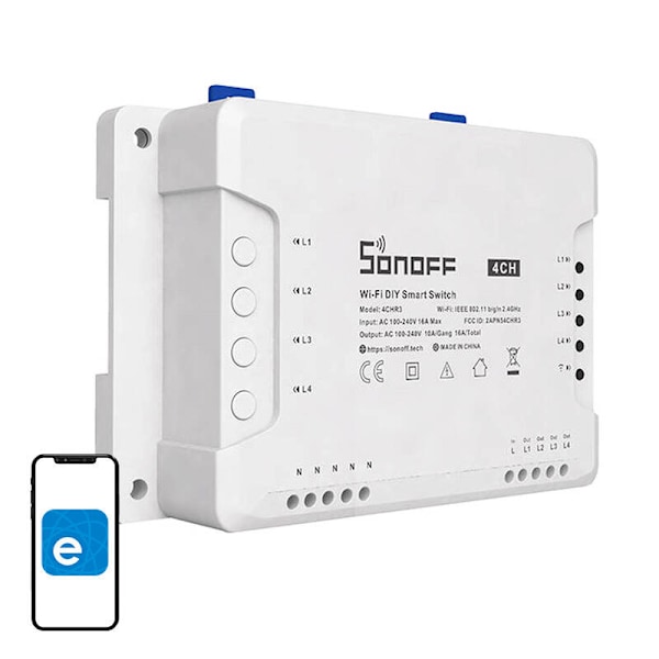 SONOFF WiFi Smart Switch 4CHR3