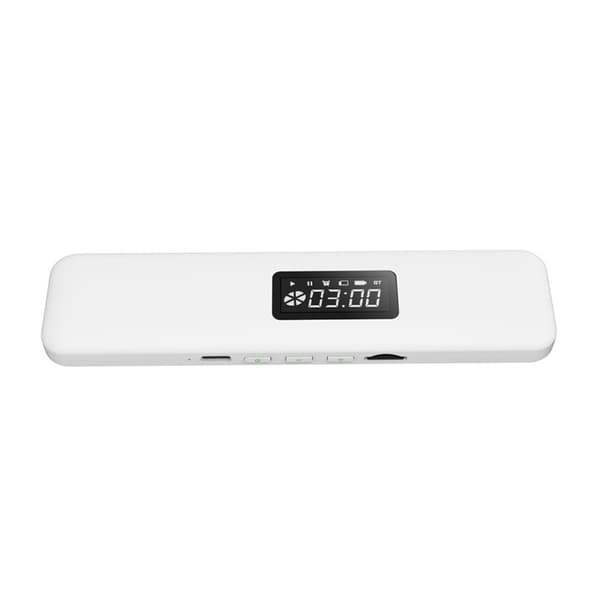 Trådløs 5.4 Bluetooth Bone Conduction Musikboks Søvn Højttaler med Timer og Hvid Støj White White