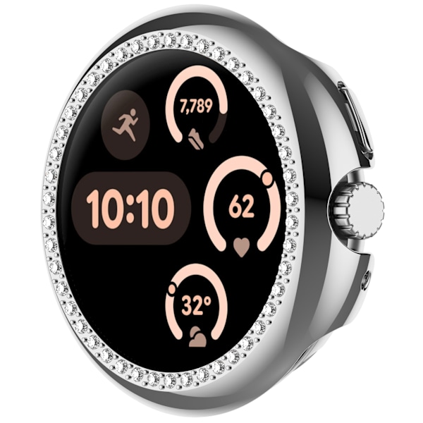 Skyddande Skal till Google Pixel Watch 3 41mm Silver