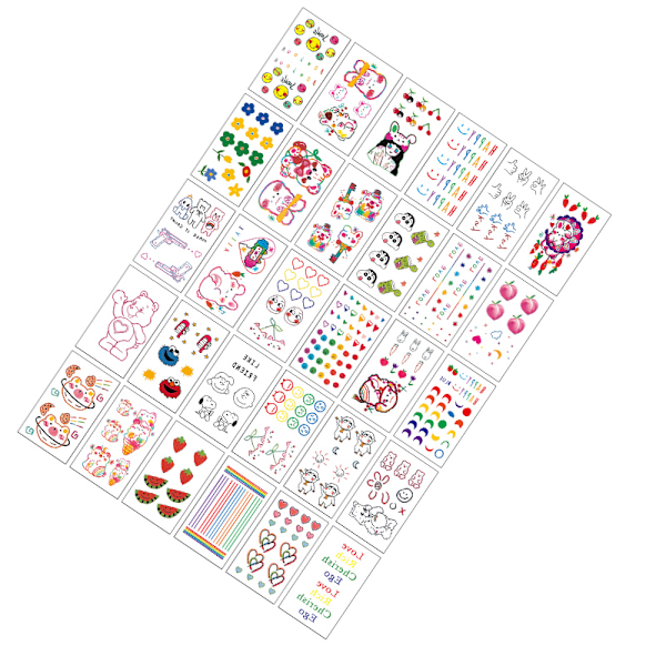 Trendiga temporära tatueringar - 30 unika designer