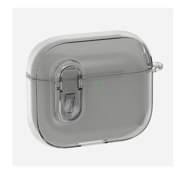 Snygg TPU Skal till AirPods 4 - Stötabsorberande Skydd Grå