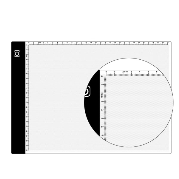 A4 Tracing Light Pad Artists Tracing, himmennettävä Artcraft Lightbox
