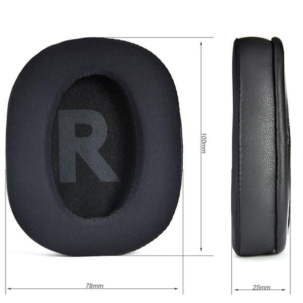 Udskiftningsørepuder til Logitech G Pro/G Pro X Black Black