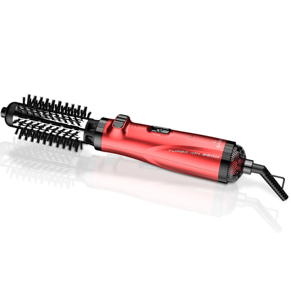 Varmluftsborste Turbo Ion 2600 GH0105 Svart, Röd
