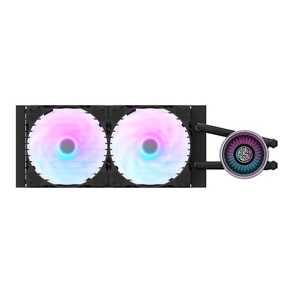 Darkflash DN 240 CPU flytande kylning (svart)