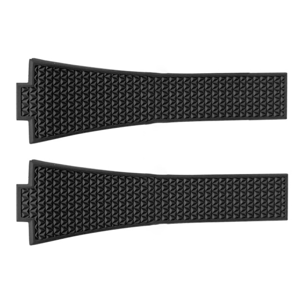 Tissot PRX 11 mm fluorelastomer klockarmband Svart