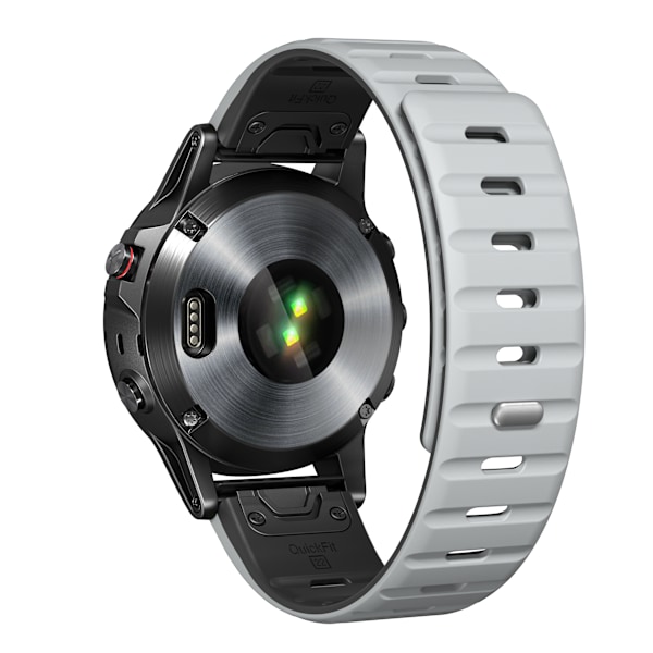 Garmin N54 Norman magnetisk urrem Sort+grå 26 mm