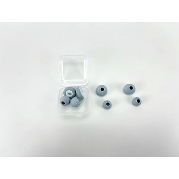 Brusreducerande öronproppar med förvaringsfodral Grey+Blue Grey+Blue