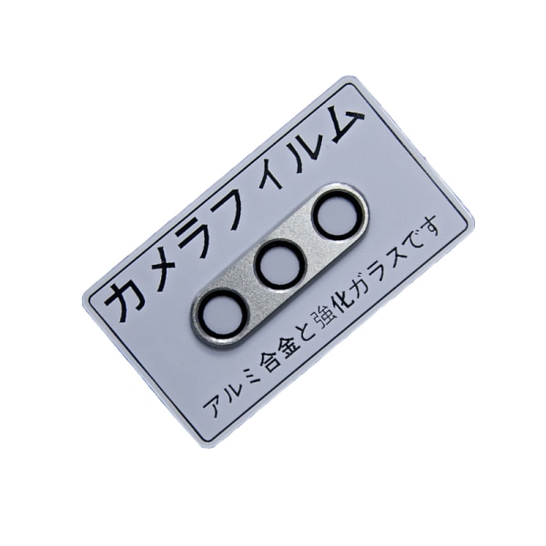 Anti-scratch kameralinsskydd för Sony Xperia 10 V Silver
