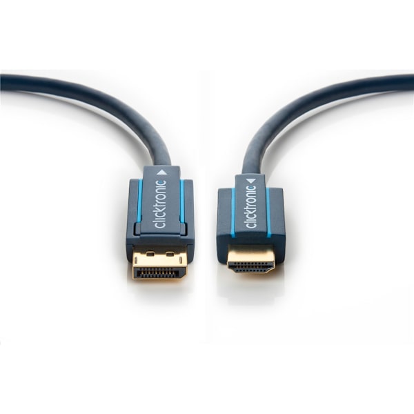 Clicktronic Adapterkabel för aktiv DisplayPort™ till HDMI™ (Full