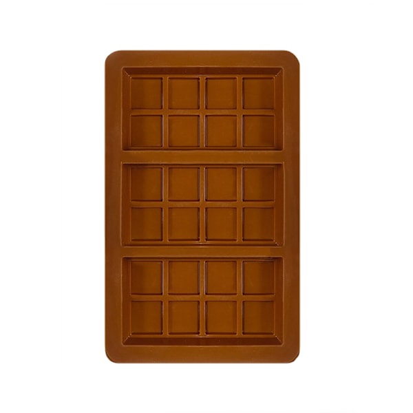 24-rums chokoladeform med skraber - Nem frigørelse