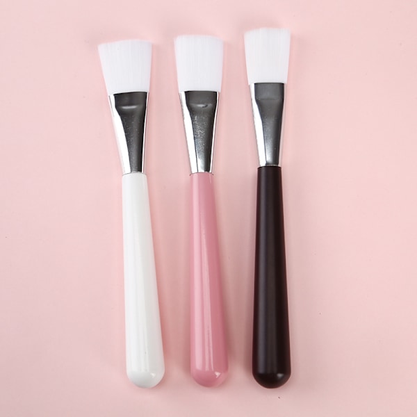 Kosmetisk Borstset - Rosa, Vit, Svart och Klar