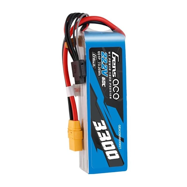Ackumulator Lipo Gens Ace G-Tech 3300mAh 22,2V 60C 6S1P XT90