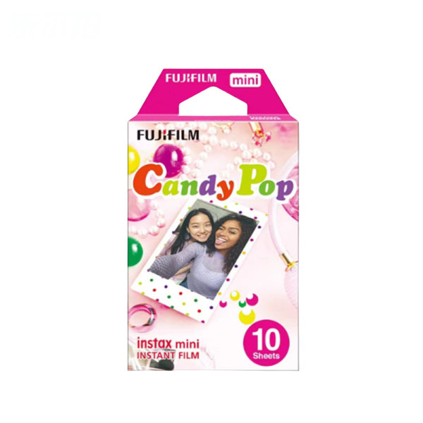 Fuji instant fotopapper 3 tum candy pop 10 stycken Flerfärgad