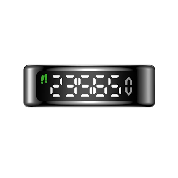 Smart Ring Svart med Hälsoövervakning 11