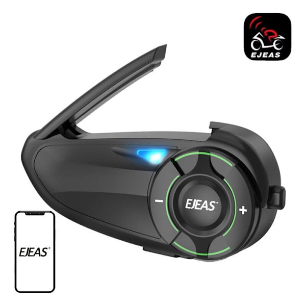 EJEAS Q8 motorcykel intercom
