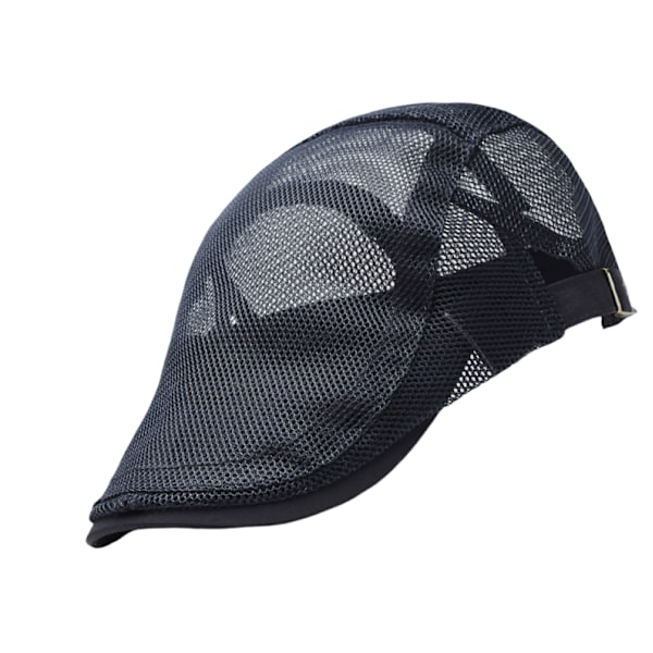 Snygg sommar mesh solskydd baseballkeps Marinblå