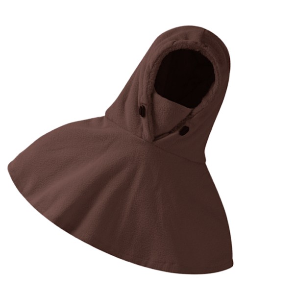 Varm Vintermössa Balaclava - Vindtät Ansiktsmask & Halsvärmare Brun