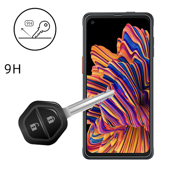 2-pack skärmskydd för Samsung Galaxy Series-telefon, härdat glas Samsung Galaxy A54