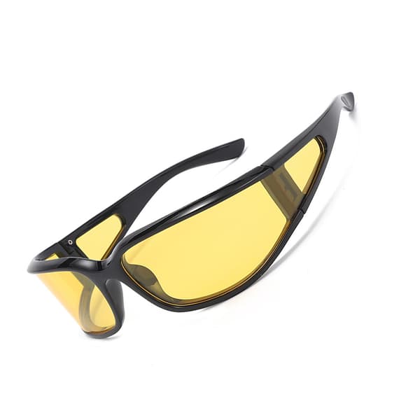 Stilfulde solbriller - 9936 Black+Yellow Black+Yellow