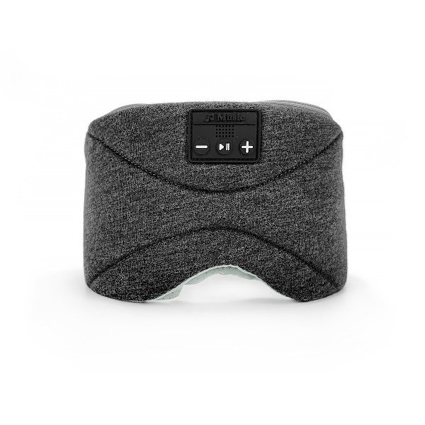 Bluetooth pannband/sovmask Sovhörlurar Black Black