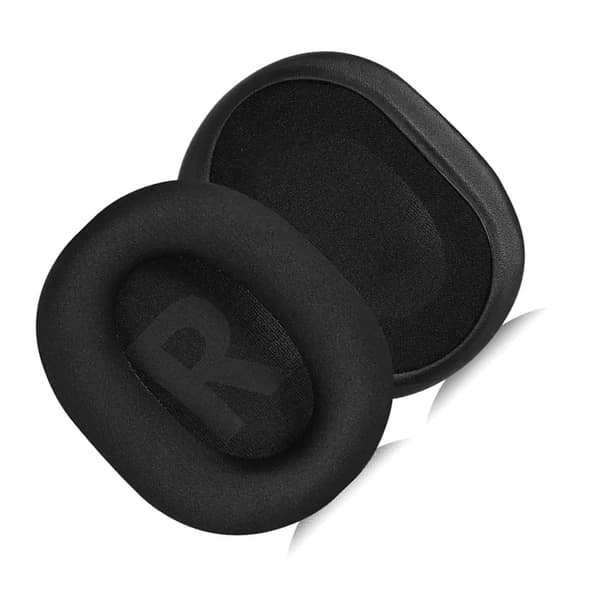 Svarta öronkuddar i issilke för Logitech G PRO X (2 st)