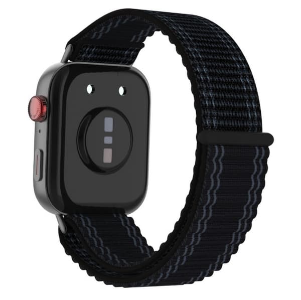 Huawei Fit 3 Klockarmband - Andningsbart Nylon Sportloop Black Black
