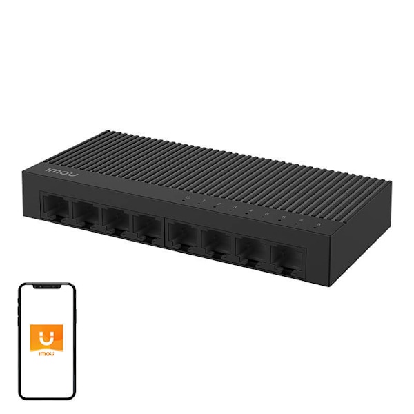 8-portars 100 Mb/s LAN Switch IMOU SF108C