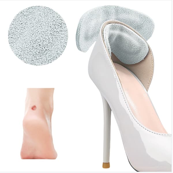 Liukumattomat kantapääsuojat - 2 paria Grey Grey