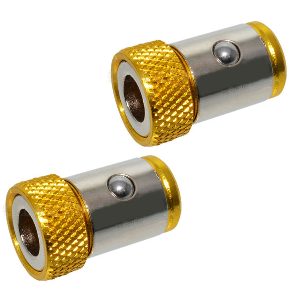 Magnetisk bitshållare 2-pack Gul