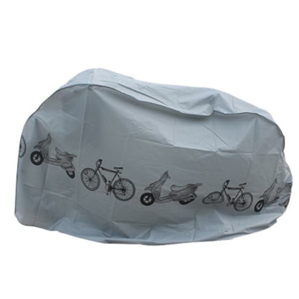 Cykelcover, regnbeskyttelse og UV -beskyttelse Silver Silver