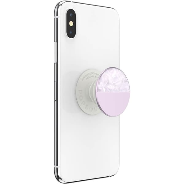 Glam Inlay Acetate Lilac Avtagbart Grip med Ställfunktion LUXE