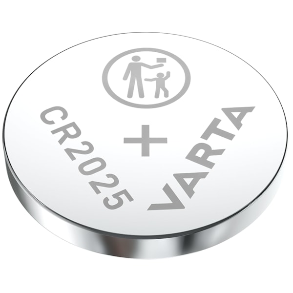 CR2025 3V Lithium Knappcellsbatteri 2-pack