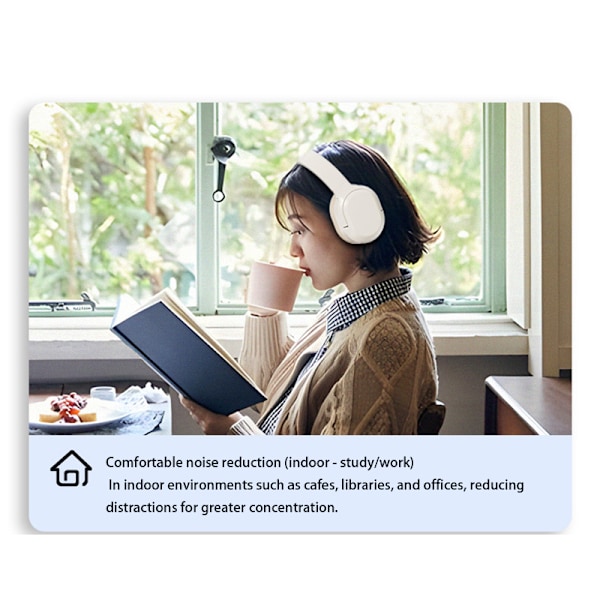 Trådløse Bluetooth-hovedtelefoner DR-86 Hvid