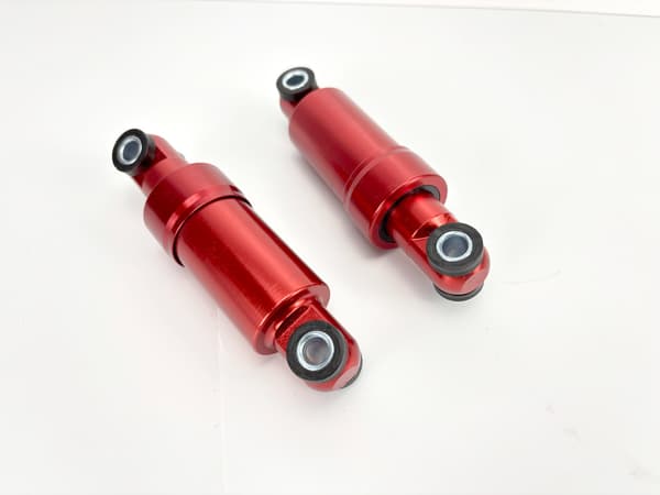 KUGOO M4 takaiskunvaimennin pari Red Red