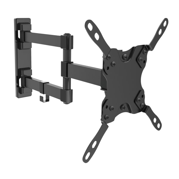 Wall mount for tv/screen, 15"-40",  max 20kg, 3 leads, black