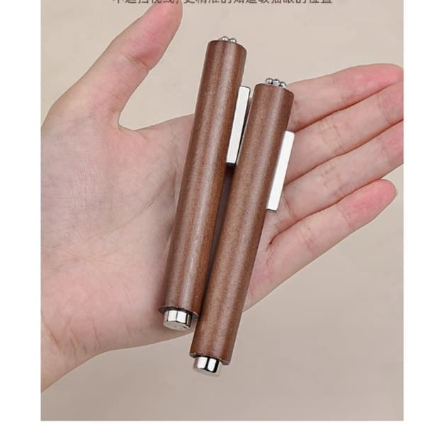 Dual-Head Katteøje Neglekunst Magnetværktøj Brown Brown