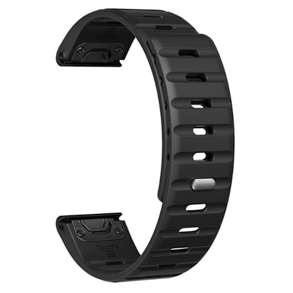 Magnetiskt klockarmband i silikon för Garmin Fenix 8/7X/Epix 26 mm