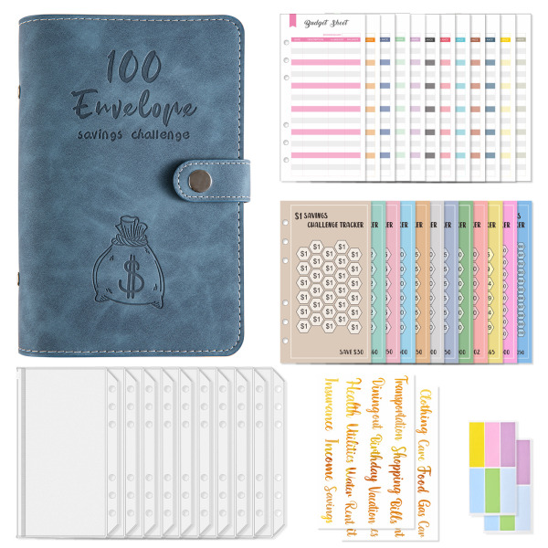 Pengar Pocket Planner Blå