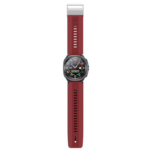 Smartklocka EKG och blodtrycksmätning 1.43 inch AMOLED för vardag och träning Bluetooth-samtal NFC 5–10 dagars batteritid Red Red