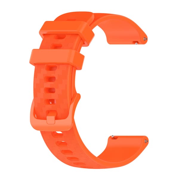 Silikone urrem til Garmin Vivoactive 4/3/Venu Orange 20 mm Orange 20 mm