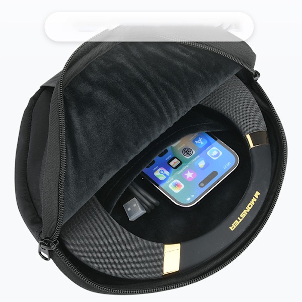 Monster Boomerang Bluetooth -niskakaiuttimen kangaskotelo