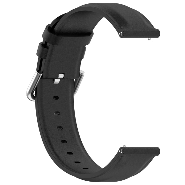 20 mm Klockarmband i Läder för CMF by Nothing Watch Pro Svart