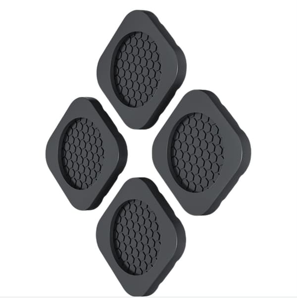 Firkantede Anti-vibrationspuder til Vaskemaskiner - 8 stk. 8-Pack