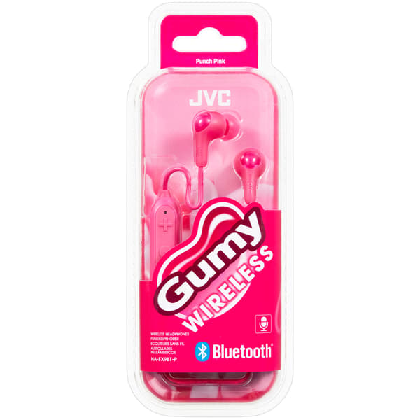 Hörlur FX9BT Gumy In-Ear Trådlös Mic Rosa