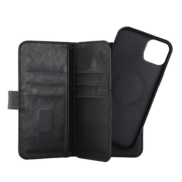 Wallet 2-i-1 7 Kortrom MagSeries Sort - iPhone 14 Plus
