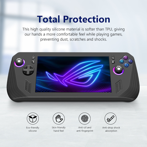 Skyddsfodral för ASUS ROG Ally X Gaming Handheld Svart