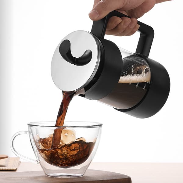 1000ML Gooseneck Spout French Press Coffee Maker