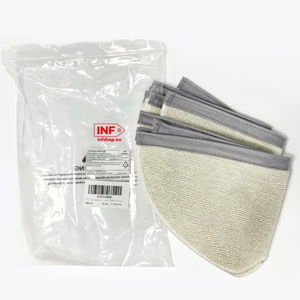 Moppdynor för Xiaomi Roborock S5/S6 10-pack Grå
